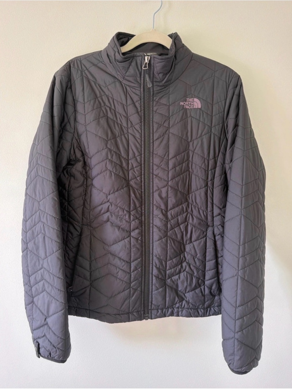 The North Face Bombay Insulated Full Zip Puffer Jacket Black Womens M